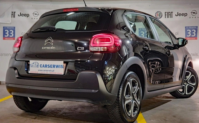 Citroen C3 cena 48800 przebieg: 86200, rok produkcji 2020 z Ciechocinek małe 277